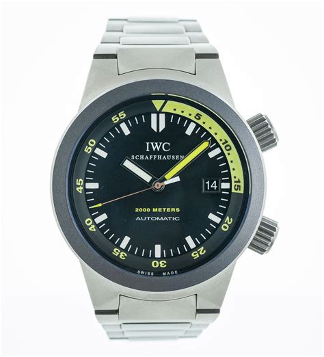 iwc 3538 aquatimer|iwc aquatimer bracelets.